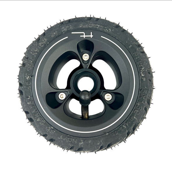 Hoyt St 5" Kegel Compatible Pneumatic Tires and Rims - Sets