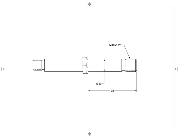 UAV / Dadbod Front Axle - Small